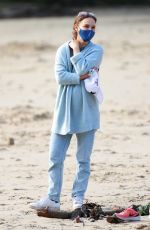 NATALIE PORTMAN Out at Parsley Bay Beach in Sydney 07/08/2021