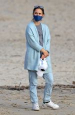 NATALIE PORTMAN Out at Parsley Bay Beach in Sydney 07/08/2021