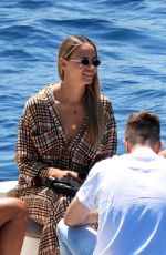 NATASHA POLY Arrives at Eden Roc in Cannes 07/11/2021