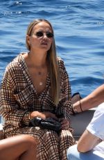 NATASHA POLY Arrives at Eden Roc in Cannes 07/11/2021