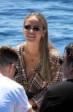 NATASHA POLY Arrives at Eden Roc in Cannes 07/11/2021