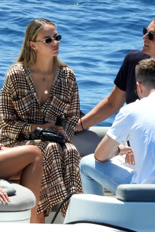 NATASHA POLY Arrives at Eden Roc in Cannes 07/11/2021
