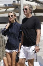 NATASHA POLY at Club 55 Beach in Saint-tropez 07/14/2021