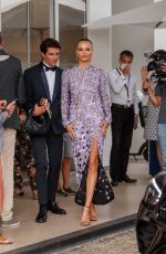 NATASHA POLY at Hotel Martinez at 74th Cannes Film Festival 07/13/2021