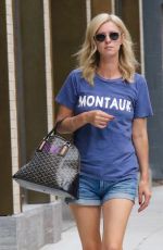 NICKY HILTON in Denim Shorts Out in New York 07/14/2021