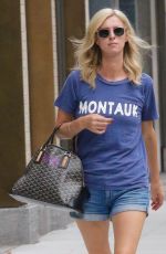 NICKY HILTON in Denim Shorts Out in New York 07/14/2021