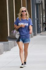 NICKY HILTON in Denim Shorts Out in New York 07/14/2021