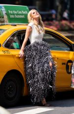 NICKY HILTON on the Set of a Photoshoot in New York 07/27/2021