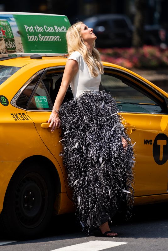 NICKY HILTON on the Set of a Photoshoot in New York 07/27/2021