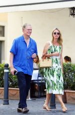 NICKY HILTON Out for Lunch with Her Parents in Rome 07/01/2021