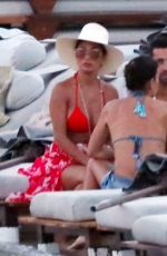 NICOLE SCHERZINGER and Thom Evans Out in Mykonos 07/03/2021