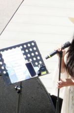 NICOLE SCHERZINGER at a Sound Check Before Performing for a Cartier Event in Lake Como 06/27/2021