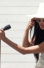 NICOLE SCHERZINGER at a Sound Check Before Performing for a Cartier Event in Lake Como 06/27/2021
