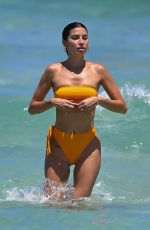NICOLE WILLIAMS in Bikini at a Beach in Miami 07/12/2021