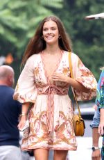 NINA AGDAL at Curateur Launch Event in The Hamptons 07/08/2021