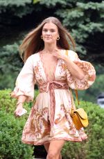 NINA AGDAL at Curateur Launch Event in The Hamptons 07/08/2021