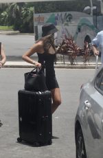 OLIVIA CULPO Arrives at Airport in Cancun 07/16/2021