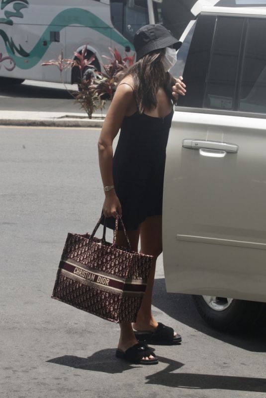 OLIVIA CULPO Arrives at Airport in Cancun 07/16/2021