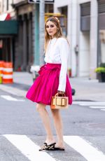 OLIVIA PALERMO Out and About in New York 06/29/2021