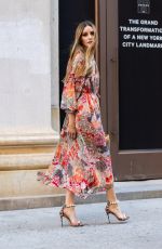 OLIVIA PALERMO Out and About in New York 07/12/2021