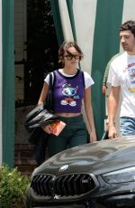 OLIVIA RODRIGO and Adam Faze Out in West Hollywood 07/25/2021