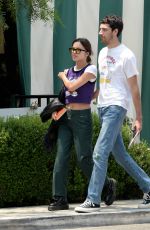 OLIVIA RODRIGO and Adam Faze Out in West Hollywood 07/25/2021