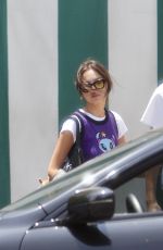 OLIVIA RODRIGO and Adam Faze Out in West Hollywood 07/25/2021