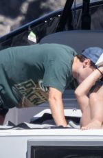 OLIVIA WILDE and Harry Styles at a Yacht in Giglio Island 07/09/2021