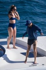 OLIVIA WILDE in Bikini at a Yacht in Argentario 07/05/2021