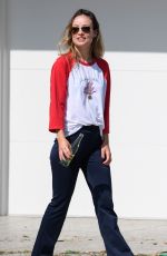 OLIVIA WILDE Out and About in Los Angeles 07/25/2021