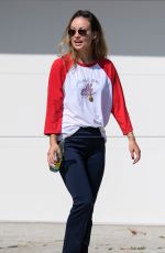 OLIVIA WILDE Out and About in Los Angeles 07/25/2021