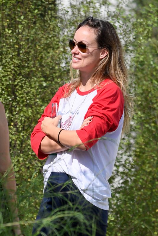 OLIVIA WILDE Out and About in Los Angeles 07/25/2021