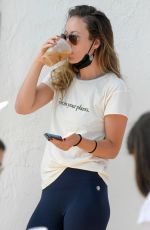 OLIVIA WILDE Out for Coffee in Los Angeles 07/22/2021