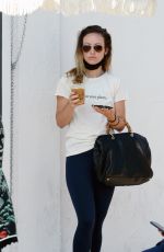 OLIVIA WILDE Out for Coffee in Los Angeles 07/22/2021