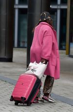 OTI MABUSE Arrives at Stephs Packed Lunch TV Show in Leeds 07/07/2021