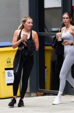 PAIGE TURLEY and BETH DUNLAVEY Leaving Barrys in Manchester 07/27/2021)