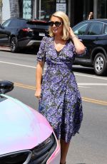 PARIS HILTON on the Set of Paris In Love at Kitson on Robertson Blvd in West Hollywood 07/12/2021