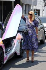 PARIS HILTON on the Set of Paris In Love at Kitson on Robertson Blvd in West Hollywood 07/12/2021