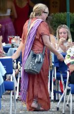 PATRICIA ARQUETT on Holidays in Portofino 07/25/2021