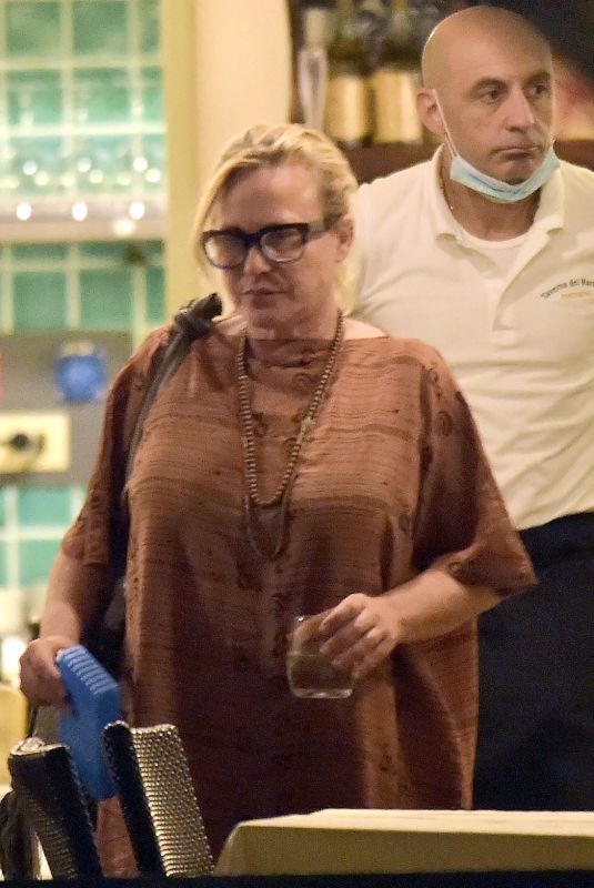 PATRICIA ARQUETT on Holidays in Portofino 07/25/2021