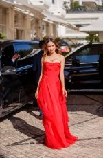 PATRICIA GLORIA CONTRERAS Arrives at Martinez Hotel in Cannes 07/13/2021