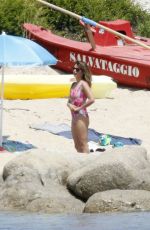 PENELOPE CRUZ in SWimsuit at a Beach in Sardinia 06/24/2021
