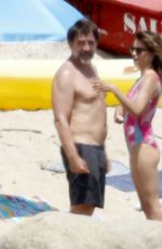 PENELOPE CRUZ in SWimsuit at a Beach in Sardinia 06/24/2021