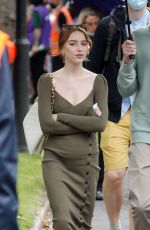 PHOEBE DYNEVOR Arrives at Wimbledon Tennis Tournament in London 07/03/2021