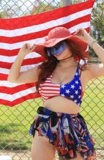 PHOEBE PRICE at a Tennis Court in Los Angeles 07/02/2021