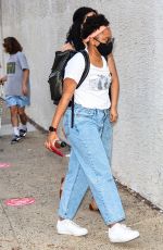 PHOEBE ROBINSON Arrives at Her Comedy Show in Philadelphia 07/22/2021