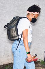 PHOEBE ROBINSON Arrives at Her Comedy Show in Philadelphia 07/22/2021