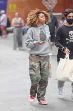 PHOENIX BROWN Out and About in London 07/25/2021