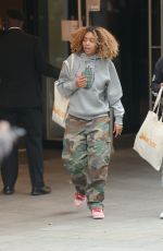 PHOENIX BROWN Out and About in London 07/25/2021