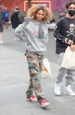 PHOENIX BROWN Out and About in London 07/25/2021